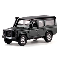 JK metal Collection 1 36 Land Rover Defender off-road vehicle car model boy childrens toys open door