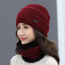 New winter riding electric car hat female cycling Outdoor Plus velvet scarf integrated warm hat windshield