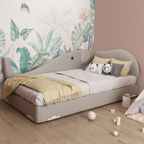 Elephant bed Cartoon 1 2 single child bed with guardrail creative boy mother bed splicing bed anti-collision girl bed