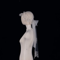 Retro Lace Palace Tints Hat Accessories Yarn Short Hair Bridal heads Veil Makeup Styling Sensual Wedding Dresses Accessories