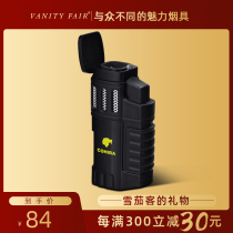 Cigar lighter windproof 4 straight rushing lighter with Hole opener outdoor personality lighter