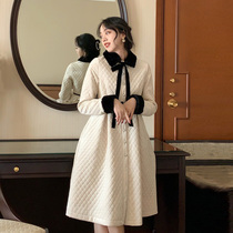 SYT self-retention recommended waist-shaped cotton jacket womens winter thickened cotton-padded long knee with belt