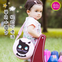 American dabbawalla Wala Bag Princess Children Small Round Bag Shoulder Backpack Kindergarten Baby shoulder bag