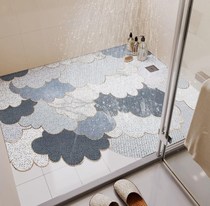 Bathroom toilet non-slip mat bathroom bathroom full of carpet toilet full of foot mat hollowed out household anti-drop mat