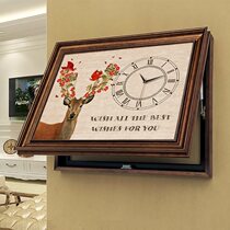 Empty Open Box Clock Power Aisle Distribution Box Decoration Painting Cross Living Room Trim Box N Turn Weak Electric Y Box Background