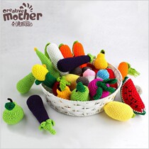 Film Camera Cable Profile Simulation Fruit and Vegetables Childrens Hairy Toy Simulation for Baby Picture Prop