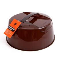 Kitchen plastic environmental protection round birthday ca