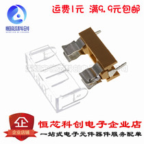 Insurance Pipe with Transparent cover 5*20 fuse boxes Fuse seats(10)