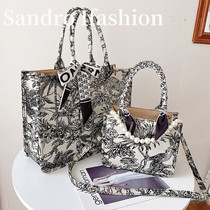 Sandro Ifashion large bag crossbody tote bag women large capacity 2021 new one shoulder handbag tide