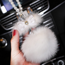 Car pendant Plush plush car interior pendant Pendant Car jewelry ornaments Safety charm Men and women car decoration pendant