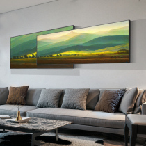 Giant mountain back has a backing Mountain to attract wealth living room decorative painting sofa background wall atmospheric hanging painting banner superimposed mural