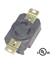 American standard L6-30 socket 30A250V3P LK2332F lead hanging type dark industrial socket made in Taiwan