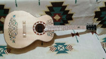 Liweston Liveston Livingston Folk Guitar Dream 40 inch spruce veneer tiger pattern maple wood