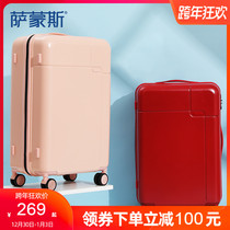 Sammons trolley case female male boarding case universal wheel 20 inch luggage suitcase silent 24 inch Student Box
