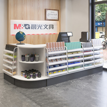 Supermarket convenience store cash register smoke cabinet small stationery maternal and child pharmacy cosmetics snack shop corner bar counter