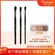 Piccasso squirrel hair eye shadow brush 205A large 206A 207A small 3-pack makeup brush manager recommended