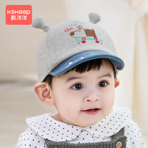 Baby hat Spring-autumn-thin-style baby sunscreen hat boy girl duck tongue cap childrens baseball cap autumn and winter