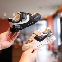 British next sara childrens sports shoes 2021 spring new boys soft-soled casual board shoes fashion daddy shoes