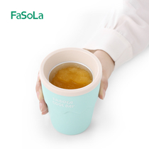 Japanese summer diy homemade smoothie cup juice ice cream fruit Milk Cup Net red cute quick cooling Cup