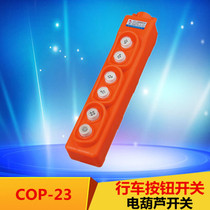 COP-23 Rain-proof crane with travel button electric hoist straight control switch with contactor