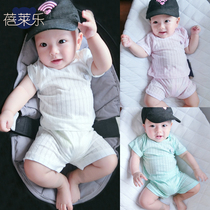 Mommy Kiss Bei Lele Female Baby Conjoined Clothes Autumn Summer Clothing Outsuit Mens Baby Cotton Clothes Winter Newborns