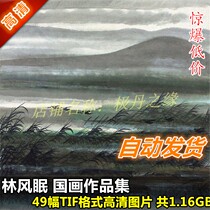 National Painting High Definition Pictures Forest Sleepless Works Painting Collection 49 Full Set Of Ink China Painting Design Material For Imitation Spray Painting