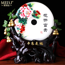 Cai Caiping buckle ornaments home decorations wine cabinet TV cabinet living room office table opening craft gifts