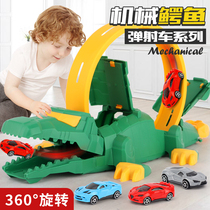 Children boy little girl catapult mechanical crocodile toy 3-4-5-6-6th birthday gifts for ages 7-12 years old