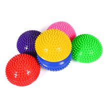 Child Sensation Training Equipment Balance Toy Semicircle Air Cushion Foot Massage Haptic Thickening Durian Ball Over River Stone