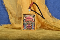 Hand-painted Zaki Ram thangka