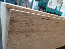 Shandong European pine board directional strand board factory national standard E1 pine wood environmental protection ecological board boutique special grade board 9mm