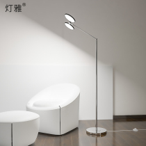 Lamp Ya double head eye protection floor lamp led living room Bedroom study Student learning desk reading vertical table lamp