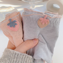 Cherry Bater Bater Pure Cotton Small Strawberry Soft And Comfortable Breathable Adolescent Girl Sweet student day Department Waist Triangle Briefs women