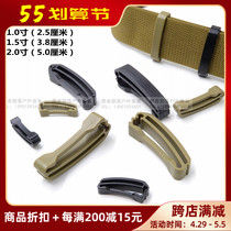 2 5 3 8 5 0 cm webbing end clamping of excess webbing containing buckle backpack satchel accessories buckle