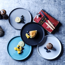 ins Nordic ceramic breakfast steak cake bread dessert snack Fruit Dish Home dish dish