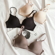Japanese girls  underwear without traces and no steel rings One-piece small chest thin comfortable high school student bra sleep bra