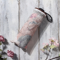 Japan CK socialite lace parasol rain black plastic sun umbrella dual-use sunscreen UV protection women folding