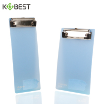 Kangbai bill clip Translucent plate clip A la carte menu clip writing pad Cheque receipt clip Small folder board