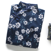 Improved cheongsam young girl Chinese style short slim long sleeve new eroded bone temperament dress autumn