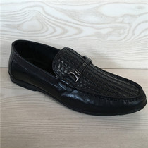 Breaking Yard Shoes Special Price Mens Shoes Genuine Leather Head Layer Bull Leather Upscale Business Shoes Authentic Clothing Woven Shoe Cover Footed Men Single Shoes a38