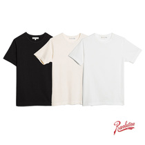 German Little Swan Merz B Schwanen 215 Classic Double Ribbed Organic Cotton Round Neck T-shirt