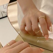 Adjustable five pieces of suit ring female Korean fashion Jane about 100 hitch a super-fairy girl forefinger to quit the fine tail ring