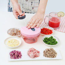 Manual Wringing Machine Shredders Chopped vegetable Divine Instrumental Household Wringing Meat-wringing Meat Mixer mashed garlic puree