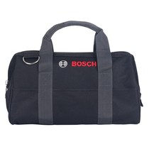 A black tool for the lifting of a bag