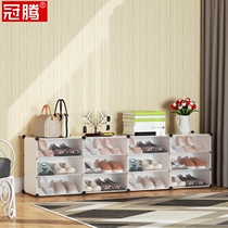 Short shoe cabinet long rectangular short long short long short cabinet storage locker storage home door one meter long multi-layer shoe rack