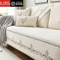 LXRXDD sofa cushion four seasons universal cotton sofa cover cover cloth cotton cushion fabric sofa backrest towel tide