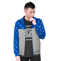 Hon Stark Weiwei Mens Spring and Autumn Season Thin style mens clothing lead cardio-hoodie splicing students autumn winter casual sports jacket