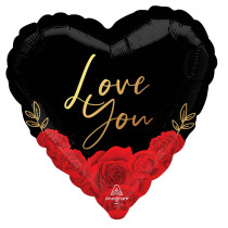 LOVE romantic rose imported aluminum foil balloon wedding wedding room decoration wedding ceremony