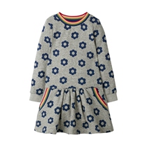 MiniBoden Sweater Girl Long Sleeved Sports Sweater Skirt British Direct Childrens Wear Spring and Summer