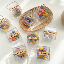 Childrens hair adorned with baby leather fascia No injuries Han version Ocean Qi Cute Girl Baby Head Rope Zah Small Chirping Rubber Band